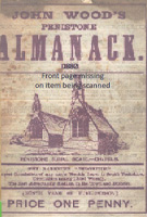 Penistone Almanack Cover 1882