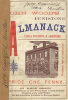 Penistone Almanack Cover 1884