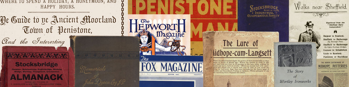 Montage of Penistone-related publications