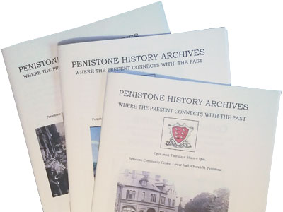 Penistone History archives Journal covers
